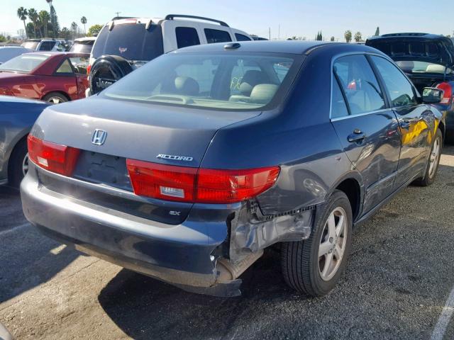 1HGCM56775A132176 - 2005 HONDA ACCORD EX CHARCOAL photo 4