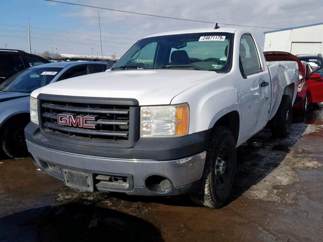 1GTEC14XX7Z611363 - 2007 GMC NEW SIERRA WHITE photo 2