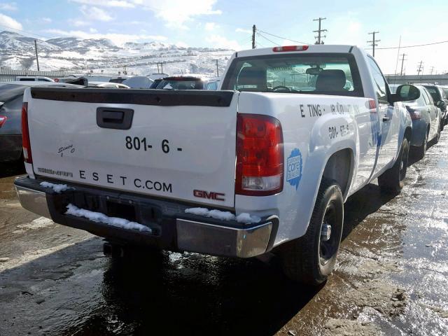 1GTEC14XX7Z611363 - 2007 GMC NEW SIERRA WHITE photo 4