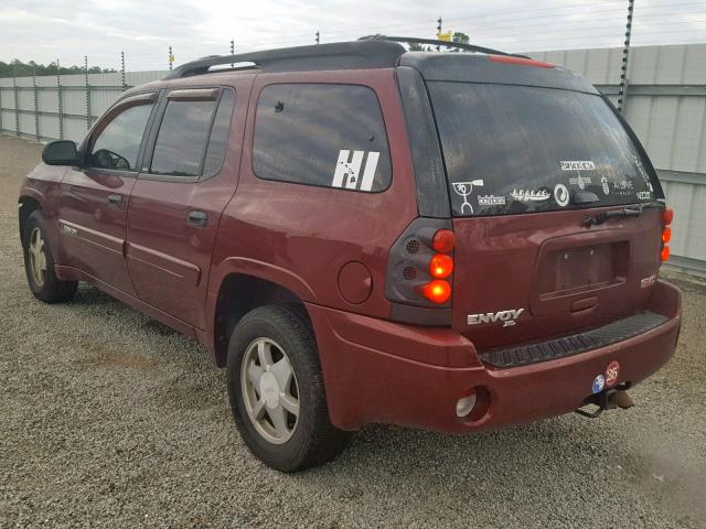 1GKES16S936166991 - 2003 GMC ENVOY XL MAROON photo 3