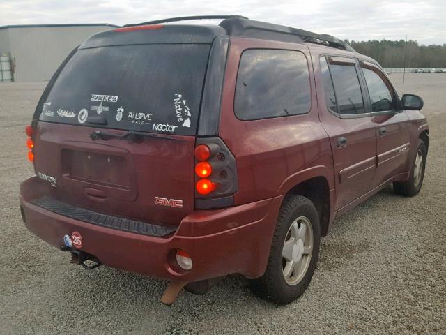 1GKES16S936166991 - 2003 GMC ENVOY XL MAROON photo 4