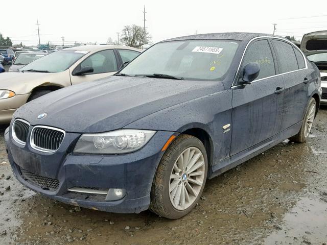 WBAPL3C50AA407548 - 2010 BMW 335 XI BLUE photo 2