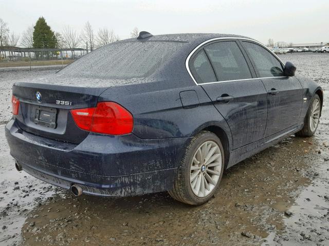 WBAPL3C50AA407548 - 2010 BMW 335 XI BLUE photo 4