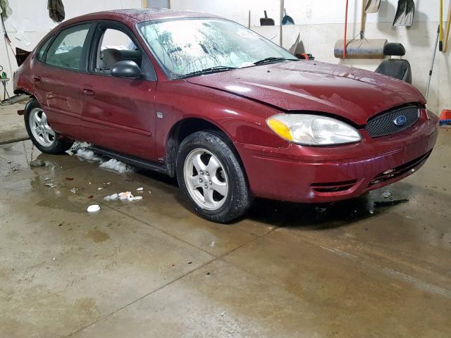 1FAFP55S94G175377 - 2004 FORD TAURUS SES MAROON photo 1