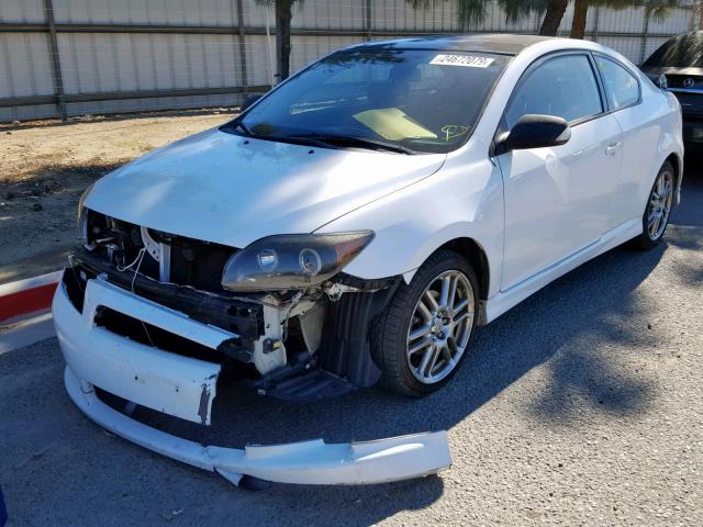 JTKDE177770147267 - 2007 TOYOTA SCION TC 白色 照片 2