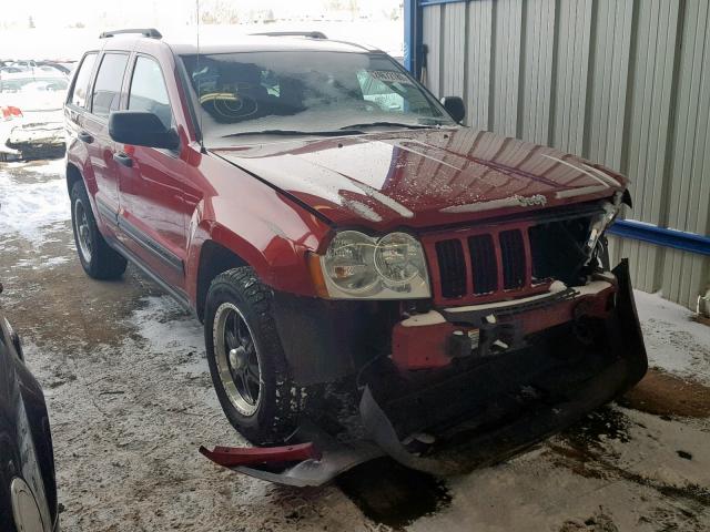 1J4GR48KX6C242975 - 2006 JEEP GRAND CHER RED photo 1