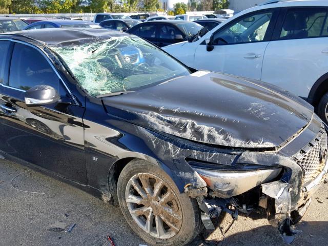 JN1BV7AP6FM339672 - 2015 INFINITI Q50 BASE BLACK photo 9