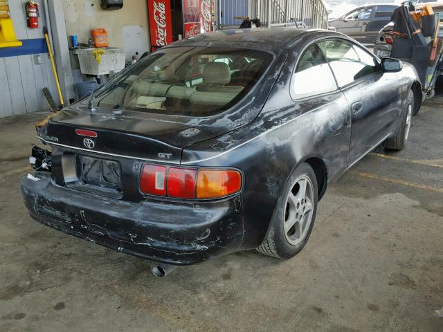 JT2DG02T7V0039155 - 1997 TOYOTA CELICA GT BLACK photo 4