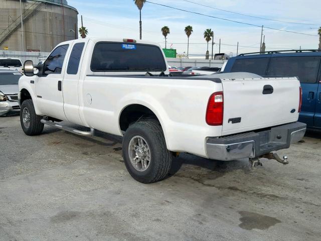 1FTNX21P94ED55119 - 2004 FORD F250 SUPER WHITE photo 3