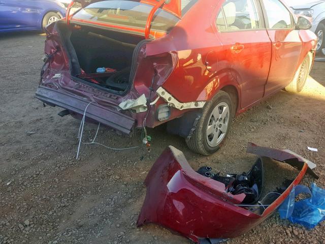 1G1JA5SH3D4182740 - 2013 CHEVROLET SONIC LS 红色 照片 9