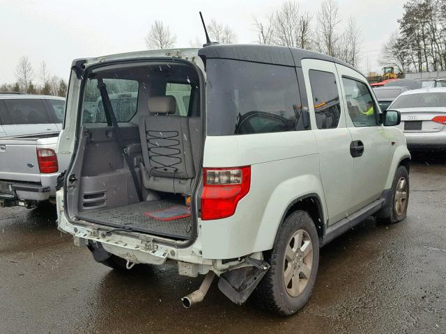 5J6YH1H79AL004478 - 2010 HONDA ELEMENT EX WHITE photo 4