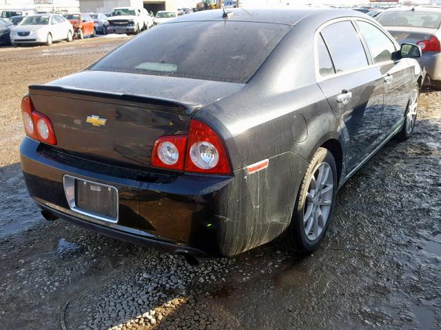 1G1ZK577694102760 - 2009 CHEVROLET MALIBU LTZ BLACK photo 4