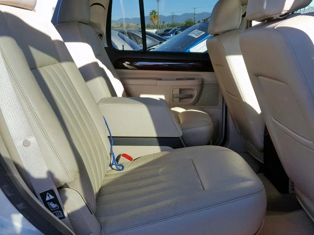 5LMEU68H83ZJ42306 - 2003 LINCOLN AVIATOR WHITE photo 6