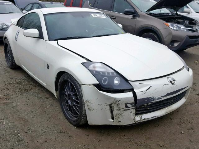 JN1AZ34D95M606411 - 2005 NISSAN 350Z COUPE WHITE photo 1