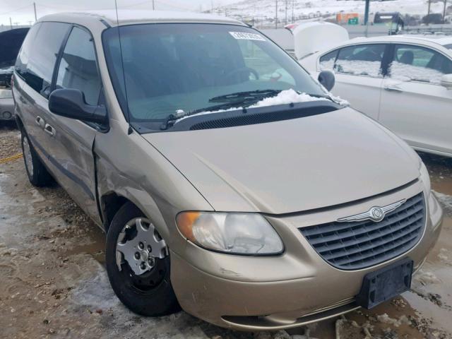 1C4GJ45382B630717 - 2002 CHRYSLER VOYAGER LX GOLD photo 1