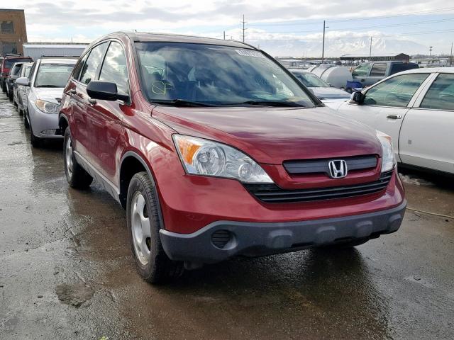 JHLRE483X7C029581 - 2007 HONDA CR-V LX RED photo 1