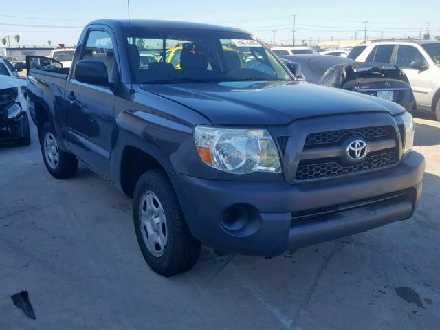 5TFNX4CN1BX007016 - 2011 TOYOTA TACOMA GRAY photo 1