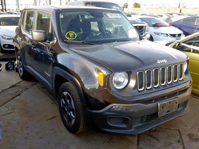 ZACCJAAT1FPB43163 - 2015 JEEP RENEGADE S 黑色 照片 1