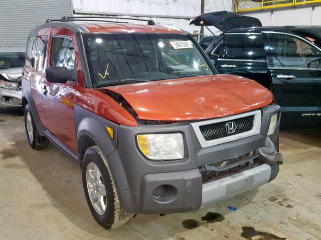 5J6YH28643L047951 - 2003 HONDA ELEMENT EX ORANGE photo 1