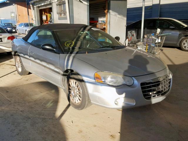 1C3EL55R65N628564 - 2005 CHRYSLER SEBRING TO SILVER photo 1