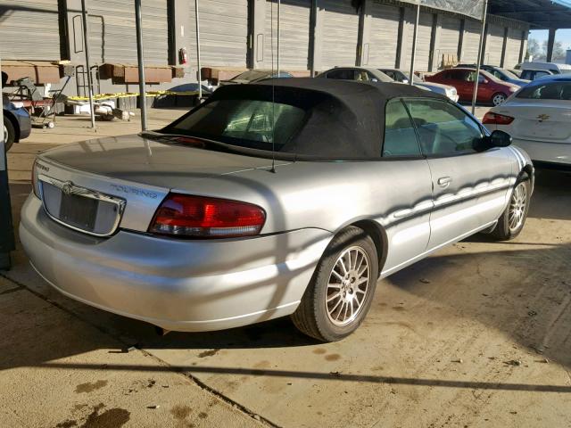 1C3EL55R65N628564 - 2005 CHRYSLER SEBRING TO SILVER photo 4