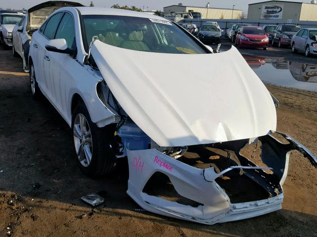 5NPE34AF7JH644834 - 2018 HYUNDAI SONATA SPO WHITE photo 1