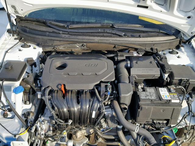 5NPE34AF7JH644834 - 2018 HYUNDAI SONATA SPO WHITE photo 7