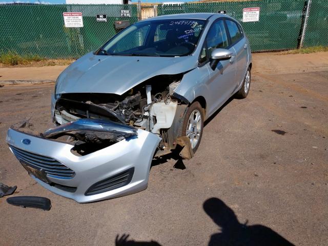 3FADP4EJ8GM179228 - 2016 FORD FIESTA SE SILVER photo 2