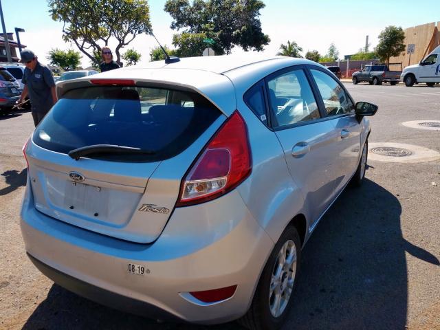 3FADP4EJ8GM179228 - 2016 FORD FIESTA SE SILVER photo 4