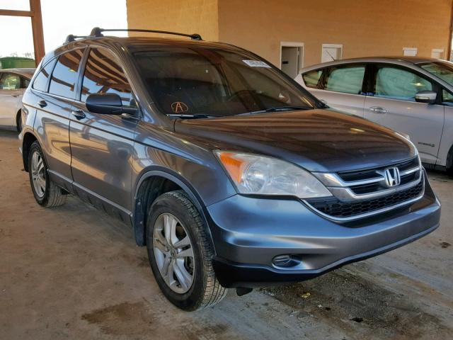 JHLRE3H7XAC007679 - 2010 HONDA CR-V EXL CHARCOAL photo 1