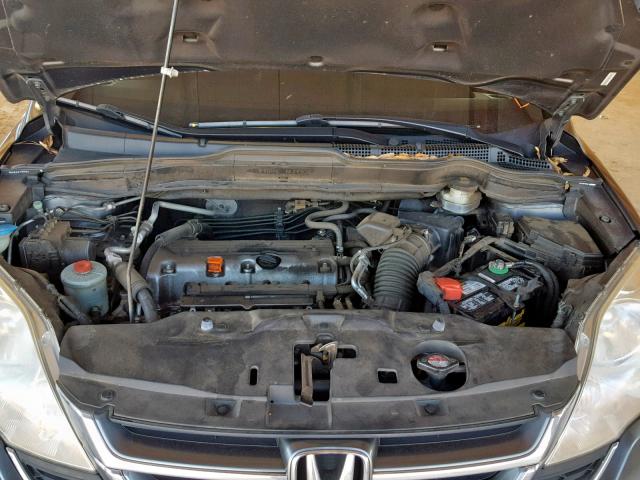 JHLRE3H7XAC007679 - 2010 HONDA CR-V EXL CHARCOAL photo 7