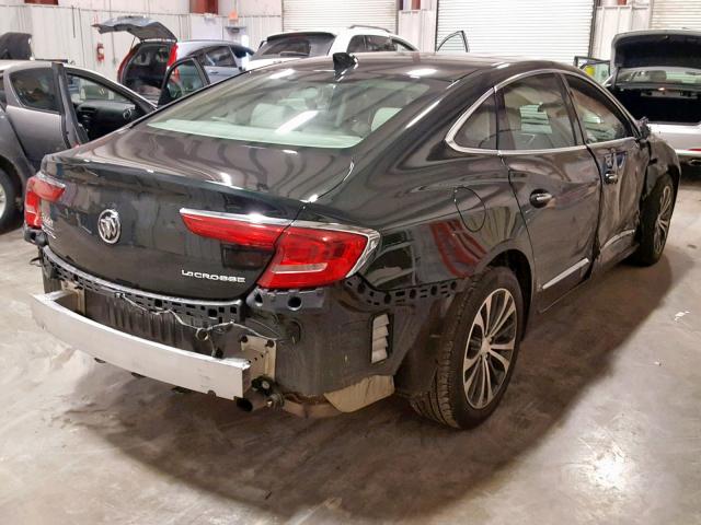 1G4ZR5SS4HU160567 - 2017 BUICK LACROSSE P GREEN photo 4