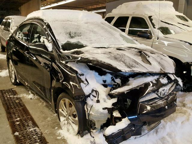 KMHCU4AE9EU703997 - 2014 HYUNDAI ACCENT GLS Qara foto 1