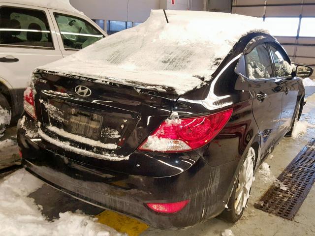 KMHCU4AE9EU703997 - 2014 HYUNDAI ACCENT GLS Qara foto 4