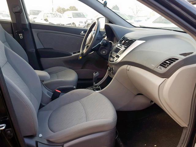 KMHCU4AE9EU703997 - 2014 HYUNDAI ACCENT GLS Qara foto 5