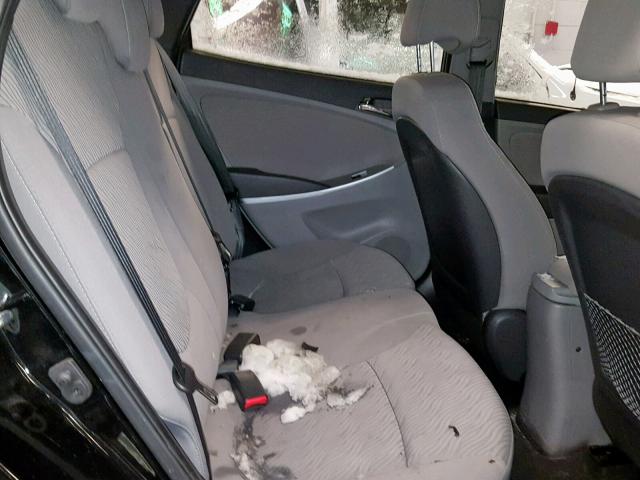 KMHCU4AE9EU703997 - 2014 HYUNDAI ACCENT GLS Qara foto 6