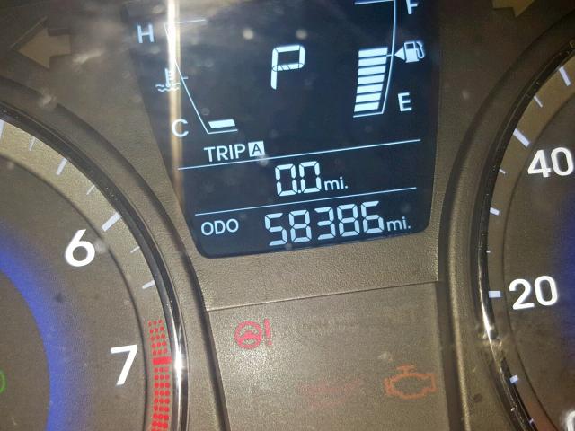 KMHCU4AE9EU703997 - 2014 HYUNDAI ACCENT GLS Qara foto 8