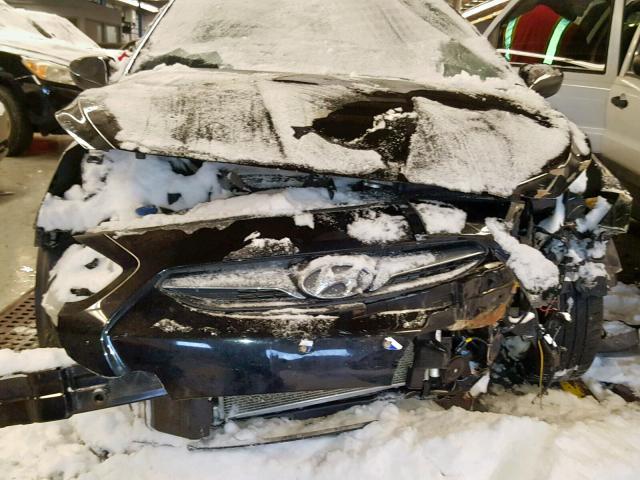 KMHCU4AE9EU703997 - 2014 HYUNDAI ACCENT GLS Qara foto 9