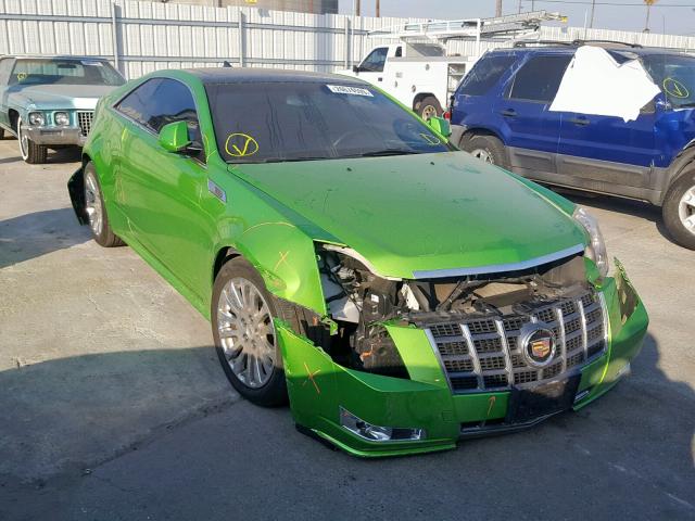 1G6DP1E39C0104645 - 2012 CADILLAC CTS PREMIU GREEN photo 1