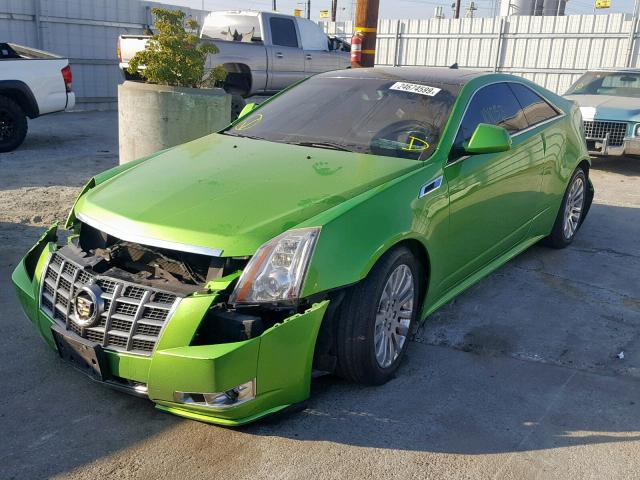 1G6DP1E39C0104645 - 2012 CADILLAC CTS PREMIU GREEN photo 2