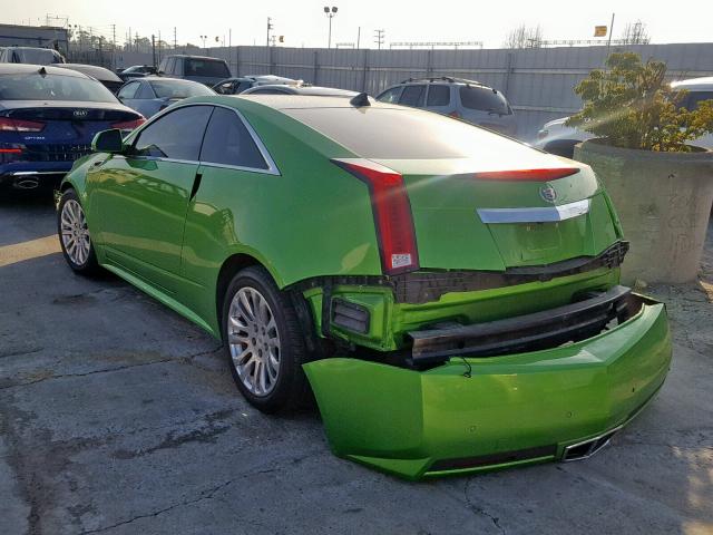 1G6DP1E39C0104645 - 2012 CADILLAC CTS PREMIU GREEN photo 3