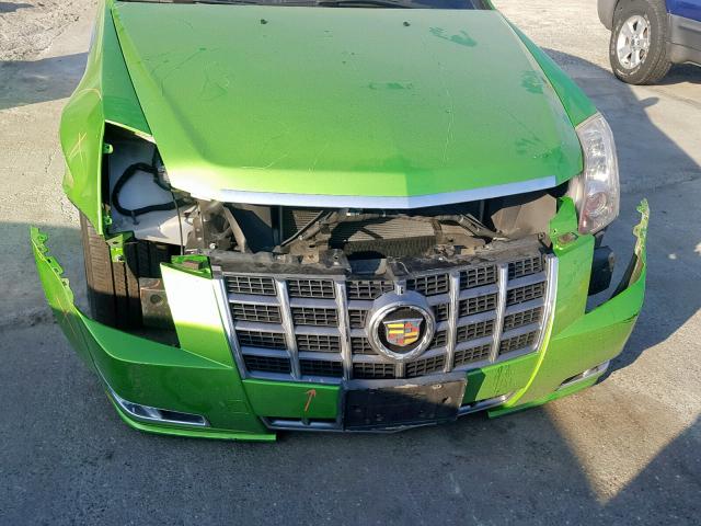 1G6DP1E39C0104645 - 2012 CADILLAC CTS PREMIU GREEN photo 9