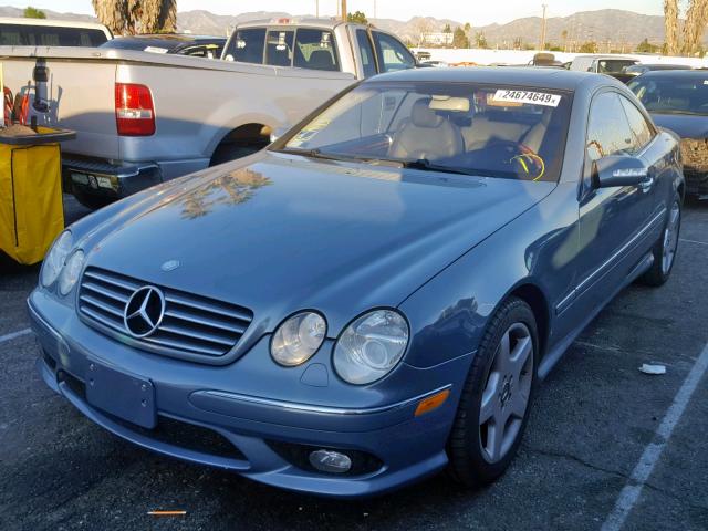 WDBPJ75J24A040701 - 2004 MERCEDES-BENZ CL 500 GRAY photo 2