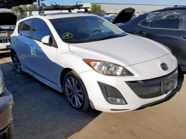 JM1BL1H61A1299640 - 2010 MAZDA 3 S WHITE photo 1