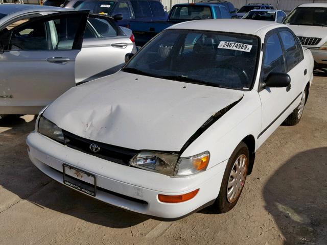 JT2AE09B9S0092408 - 1995 TOYOTA COROLLA LE WHITE photo 2