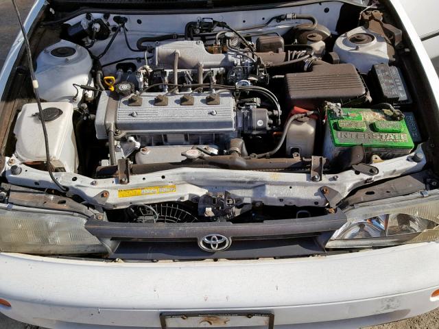 JT2AE09B9S0092408 - 1995 TOYOTA COROLLA LE WHITE photo 7