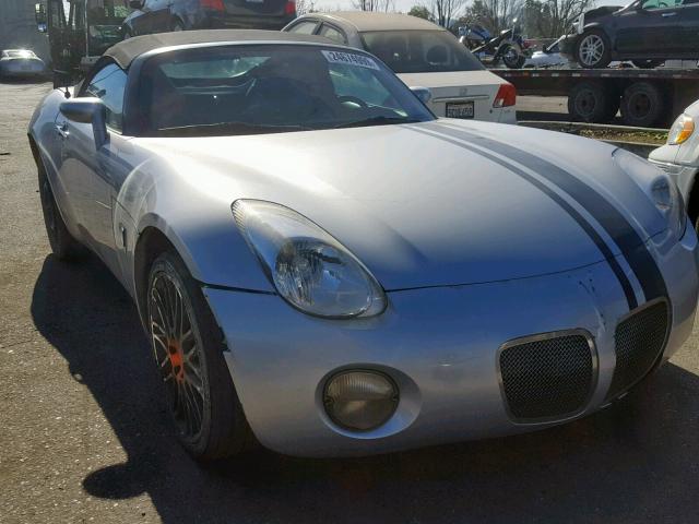 1G2MB35B07Y116712 - 2007 PONTIAC SOLSTICE GRAY photo 1