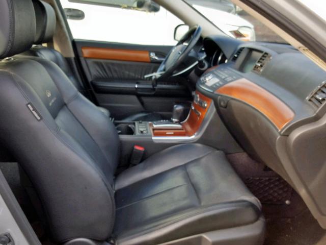 JNKAY01F97M454958 - 2007 INFINITI M35 BASE SILVER photo 5