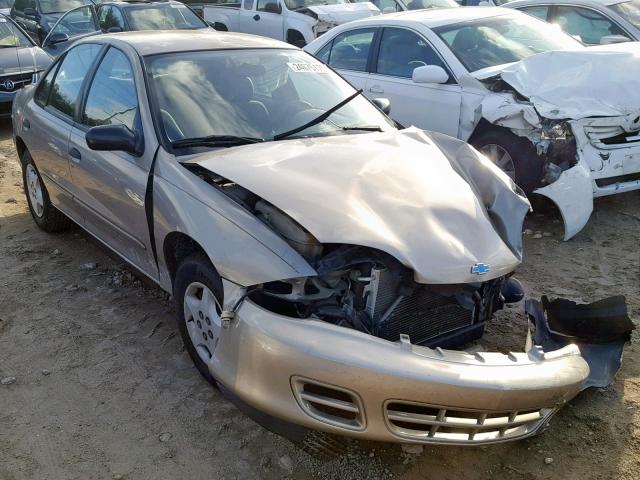 1G1JC524327285370 - 2002 CHEVROLET CAVALIER B BEIGE photo 1