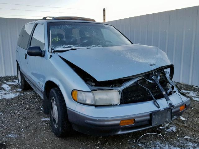 4N2DN11W9PD812392 - 1993 NISSAN QUEST GXE BLUE photo 1